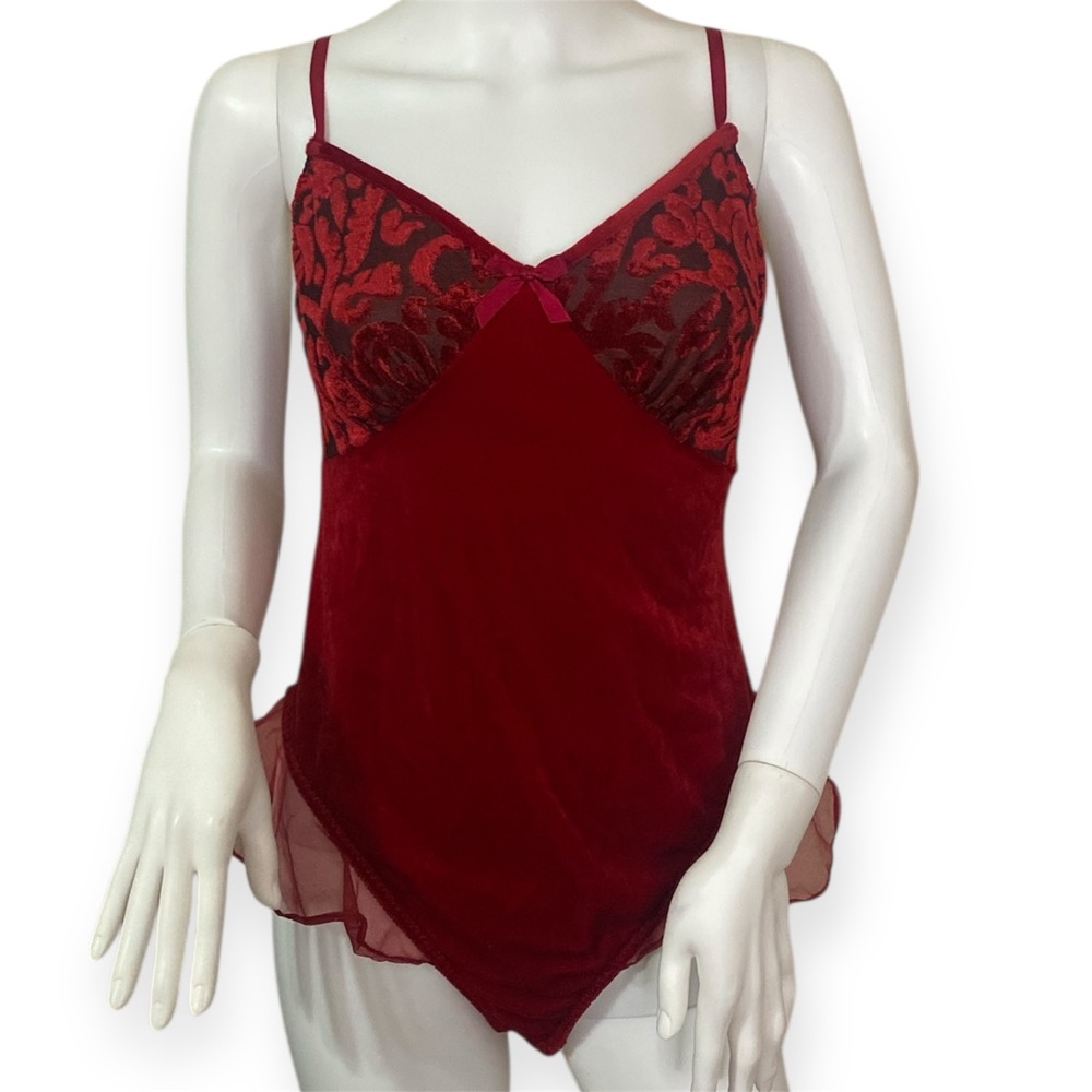 Natorious Velvet Lingerie Bodysuit